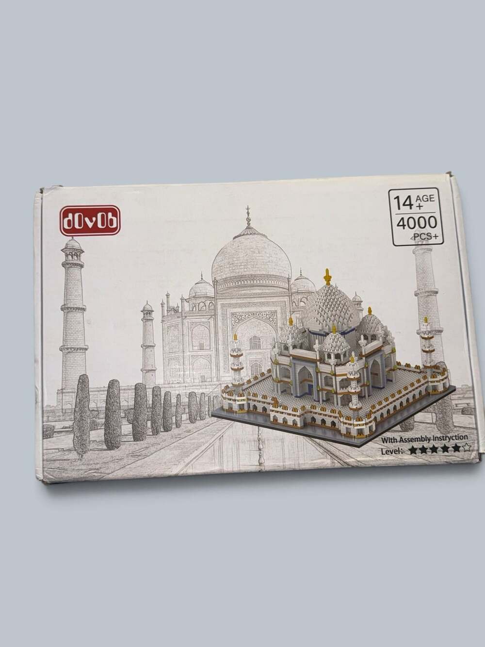 Taj Mahal Architecture Series by Dovob 4000 Piece Building Block Set New